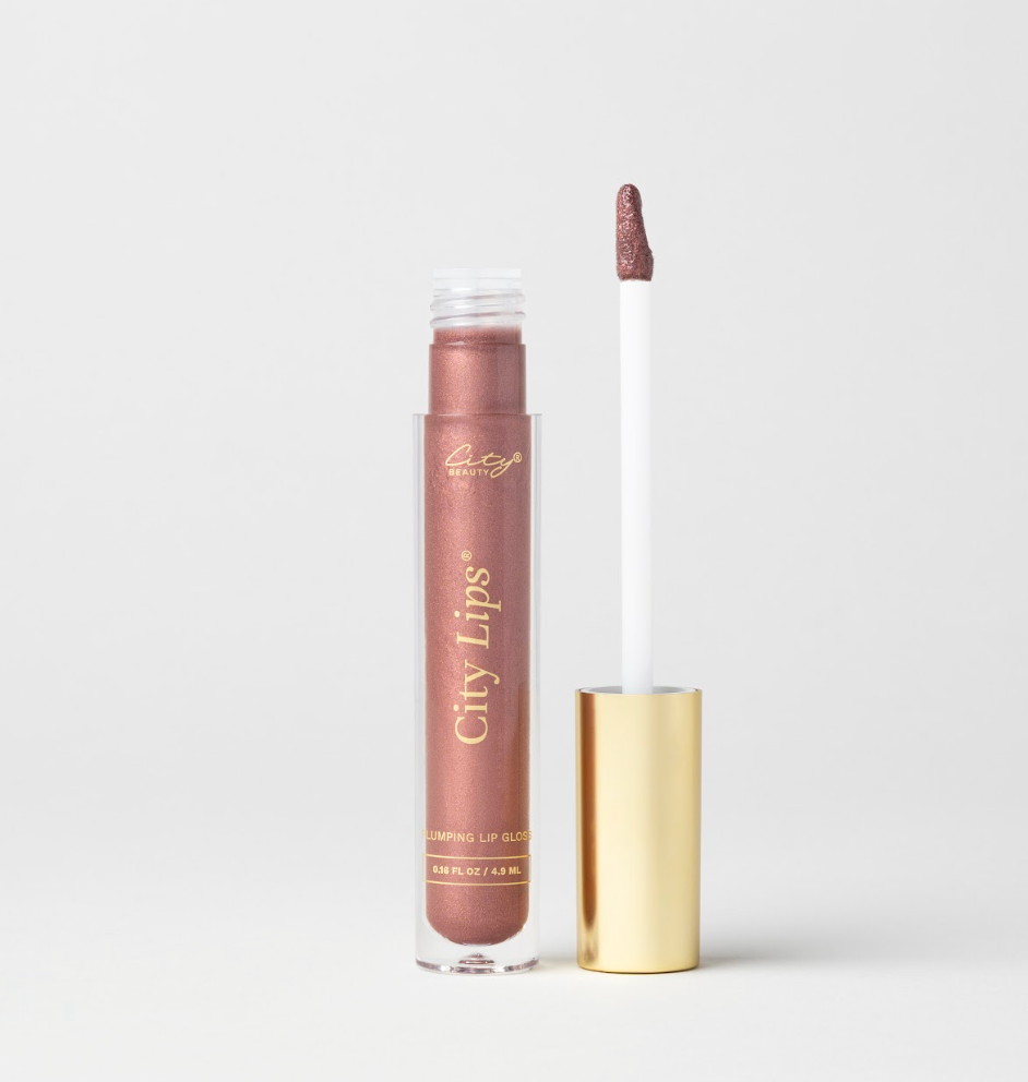 City Lips® - Plumping Lip Gloss - Plum Springs - Metallic