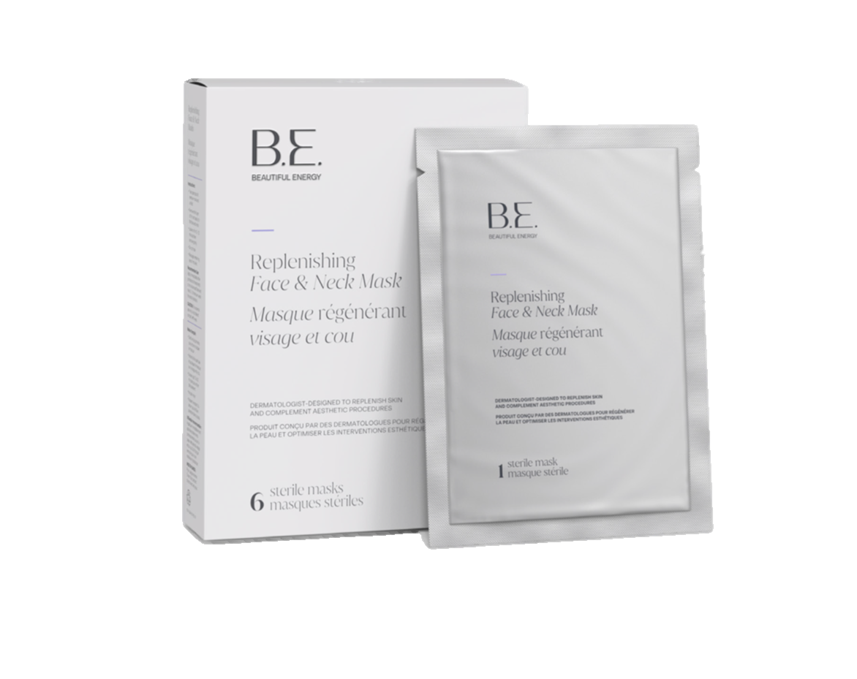 B.E. Beautiful Energy Replenishing Face & Neck Mask 6 Pack
