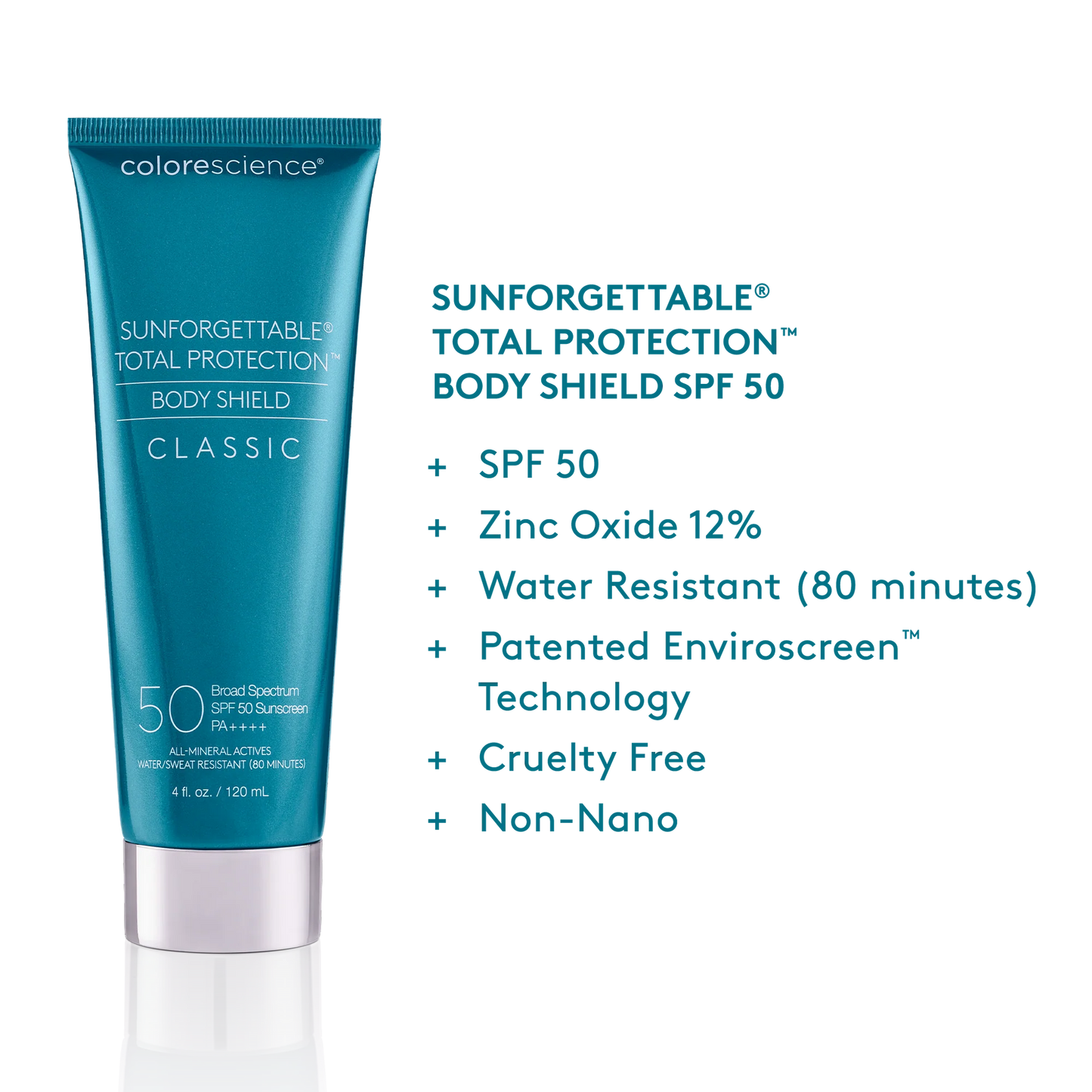 Colorescience Sunforgettable® Total Protection® Body Shield Classic SPF 50