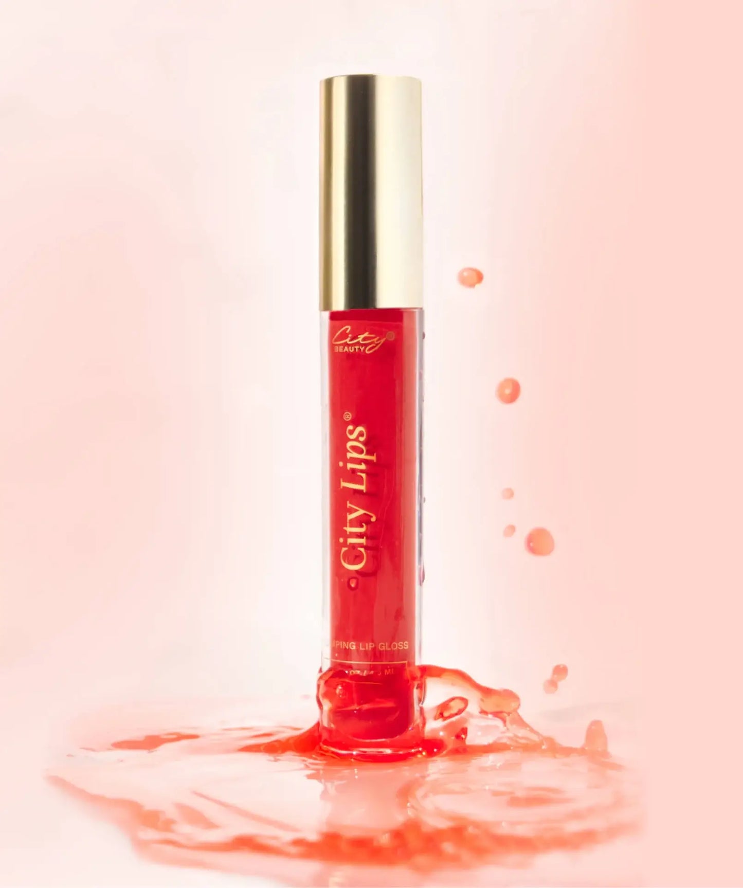 City Lips® - Plumping Lip Gloss - Cherry, A Vibrant Shimmer