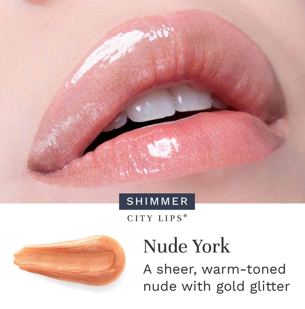 City Lips® - Plumping Lip Gloss - Nude York - Sheer