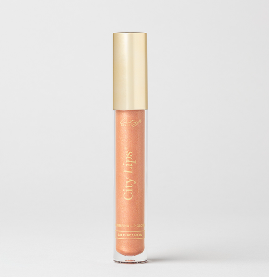City Lips® - Plumping Lip Gloss - Nude York - Sheer