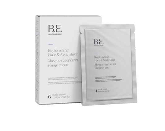 B.E. Beautiful Energy Replenishing Face & Neck Mask 6 Pack