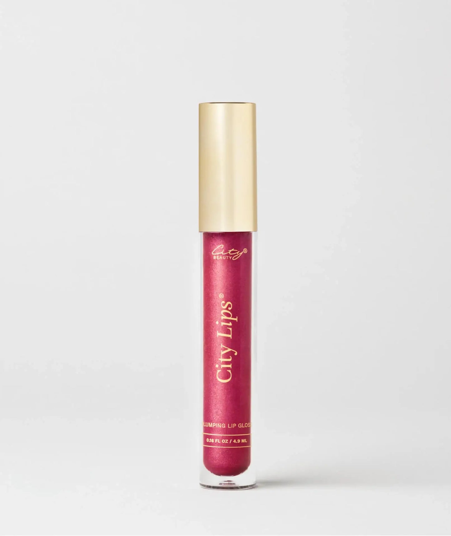 City Lips® - Plumping Lip Gloss - Raspberry - Shimmery Berry