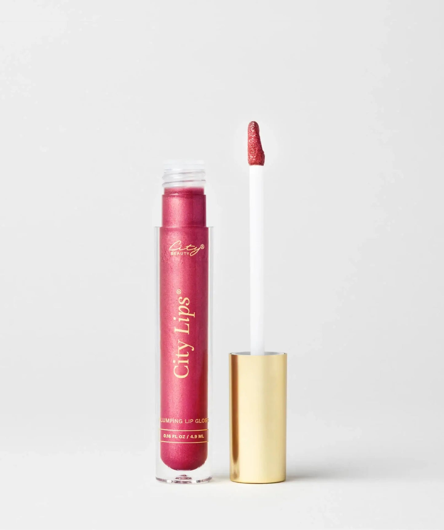 City Lips® - Plumping Lip Gloss - Raspberry - Shimmery Berry